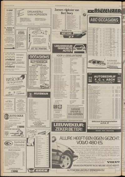 De Gecombineerde Vijfheerenlanden, 26 juni 1987