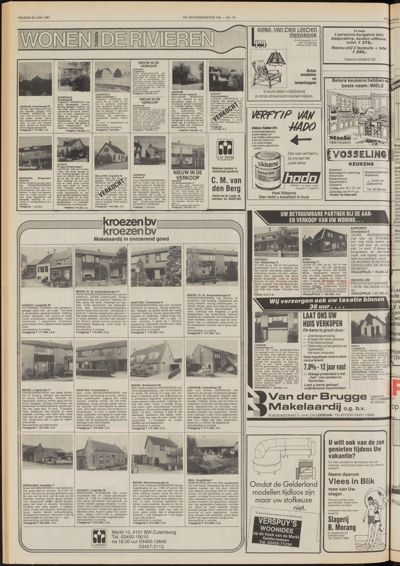 De Gecombineerde Vijfheerenlanden, 26 juni 1987