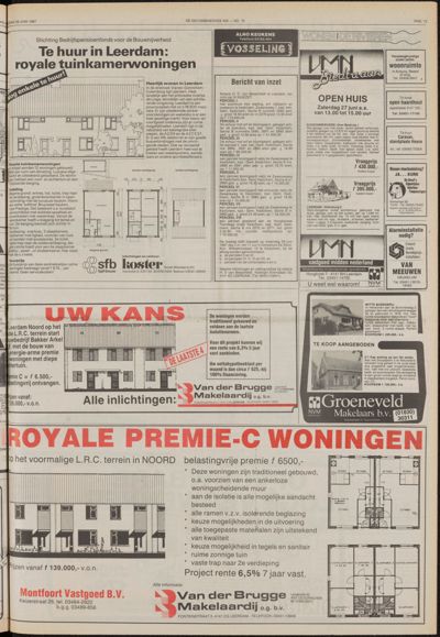 De Gecombineerde Vijfheerenlanden, 26 juni 1987