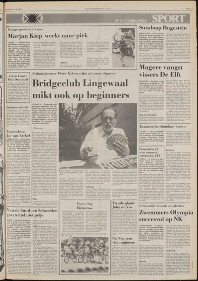 De Gecombineerde Vijfheerenlanden, 1 juli 1987