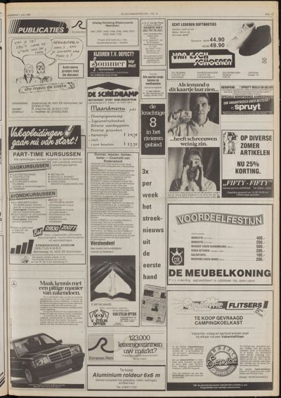 De Gecombineerde Vijfheerenlanden, 1 juli 1987