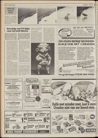 De Gecombineerde Vijfheerenlanden, 1 februari 1988