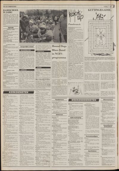 De Gecombineerde Vijfheerenlanden, 1 april 1988