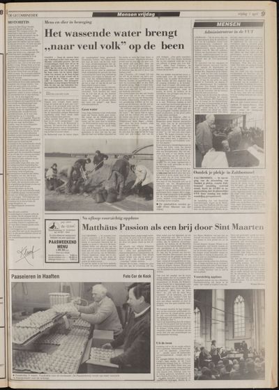 De Gecombineerde Vijfheerenlanden, 1 april 1988