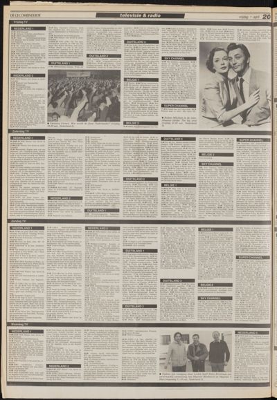 De Gecombineerde Vijfheerenlanden, 1 april 1988