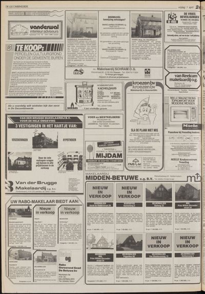 De Gecombineerde Vijfheerenlanden, 1 april 1988