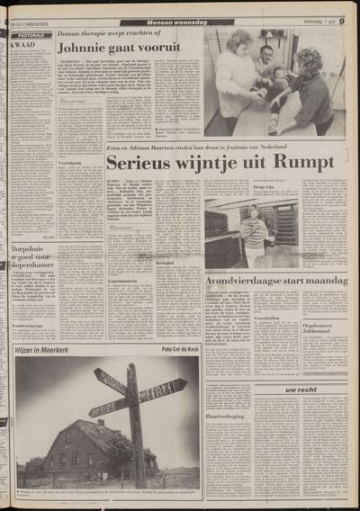 De Gecombineerde Vijfheerenlanden, 1 juni 1988