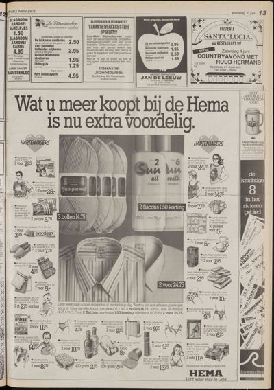 De Gecombineerde Vijfheerenlanden, 1 juni 1988