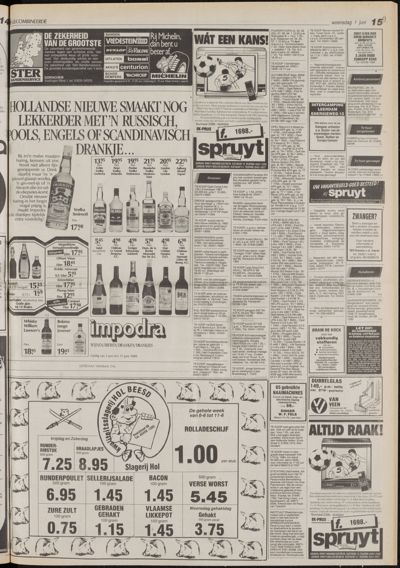 De Gecombineerde Vijfheerenlanden, 1 juni 1988