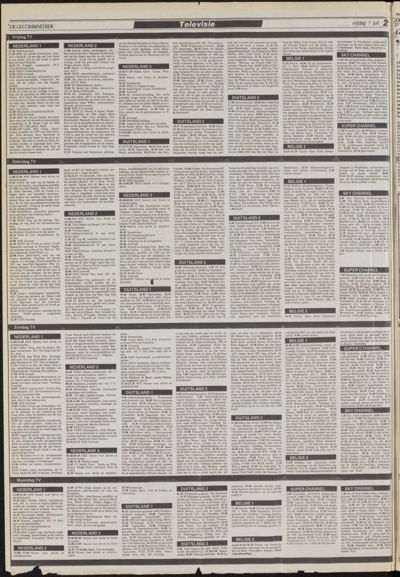 De Gecombineerde Vijfheerenlanden, 1 juli 1988