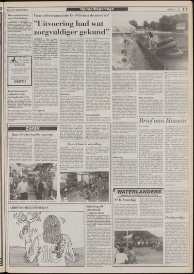 De Gecombineerde Vijfheerenlanden, 1 juli 1988