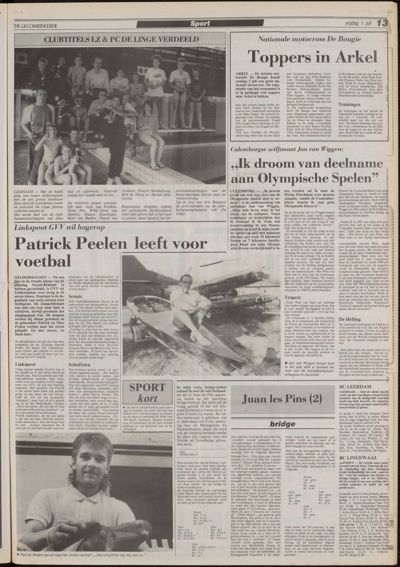 De Gecombineerde Vijfheerenlanden, 1 juli 1988