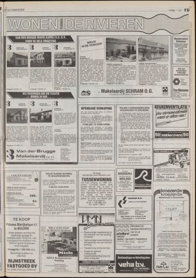 De Gecombineerde Vijfheerenlanden, 1 juli 1988