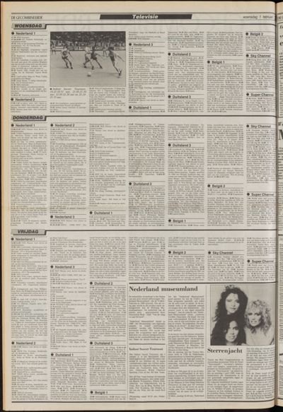 De Gecombineerde Vijfheerenlanden, 1 februari 1989