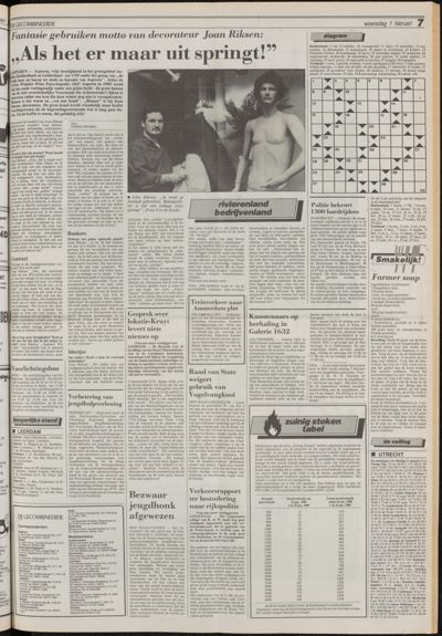 De Gecombineerde Vijfheerenlanden, 1 februari 1989