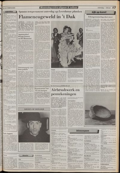 De Gecombineerde Vijfheerenlanden, 1 februari 1989