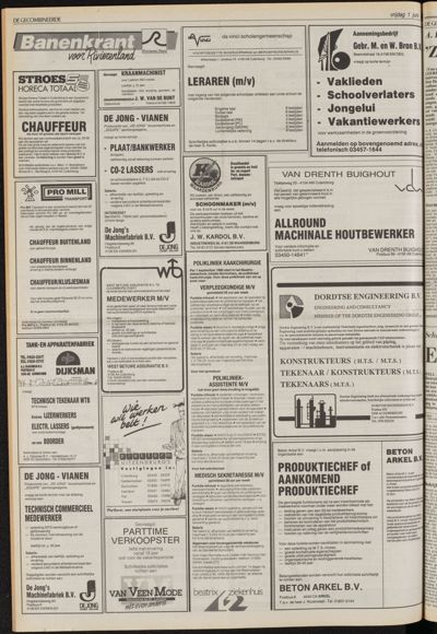 De Gecombineerde Vijfheerenlanden, 1 juni 1990