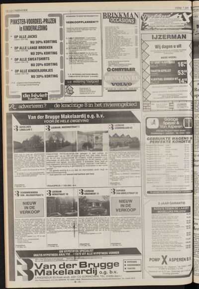 De Gecombineerde Vijfheerenlanden, 1 juni 1990