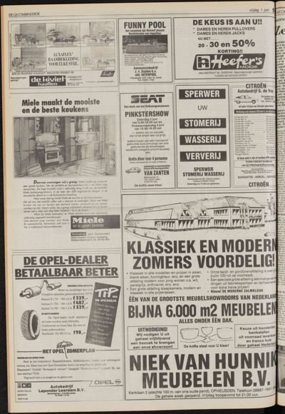 De Gecombineerde Vijfheerenlanden, 1 juni 1990