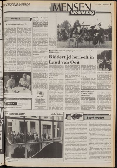 De Gecombineerde Vijfheerenlanden, 1 augustus 1990