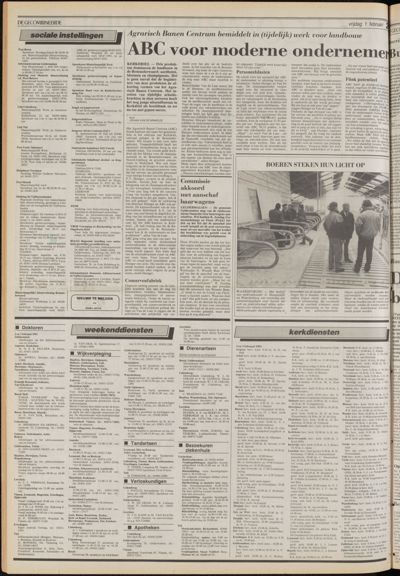 De Gecombineerde Vijfheerenlanden, 1 februari 1991