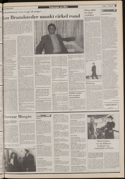De Gecombineerde Vijfheerenlanden, 1 februari 1991