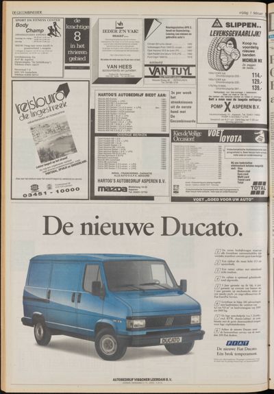 De Gecombineerde Vijfheerenlanden, 1 februari 1991