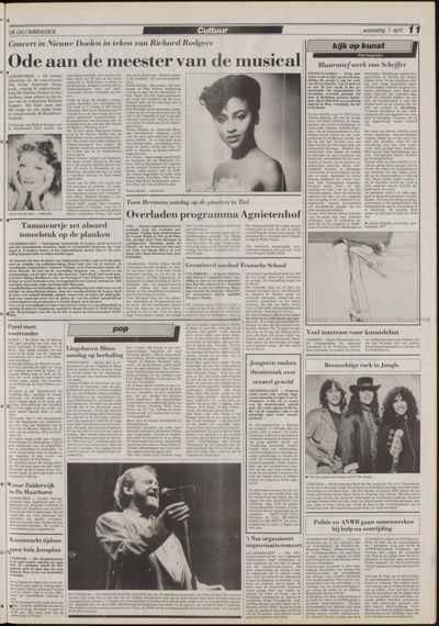 De Gecombineerde Vijfheerenlanden, 1 april 1992