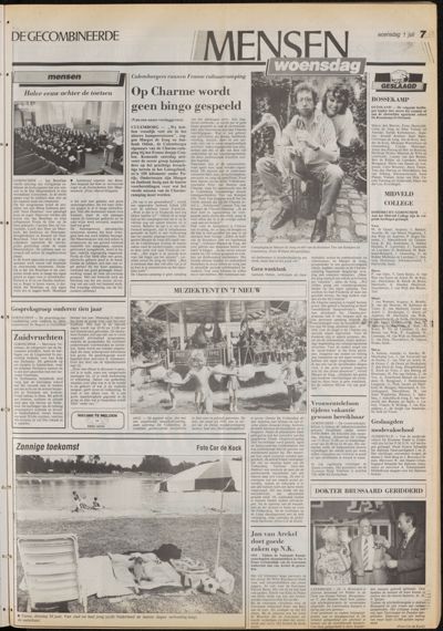 De Gecombineerde Vijfheerenlanden, 1 juli 1992