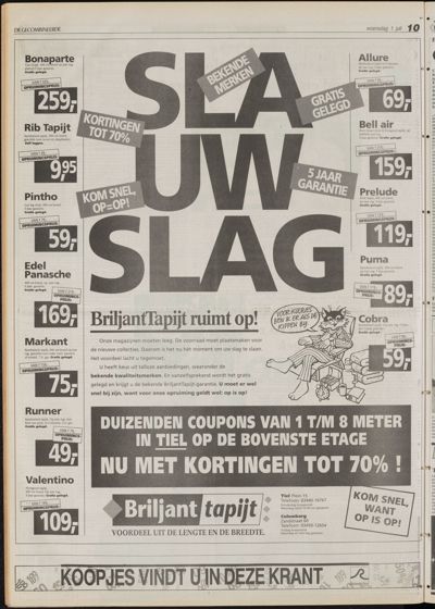 De Gecombineerde Vijfheerenlanden, 1 juli 1992