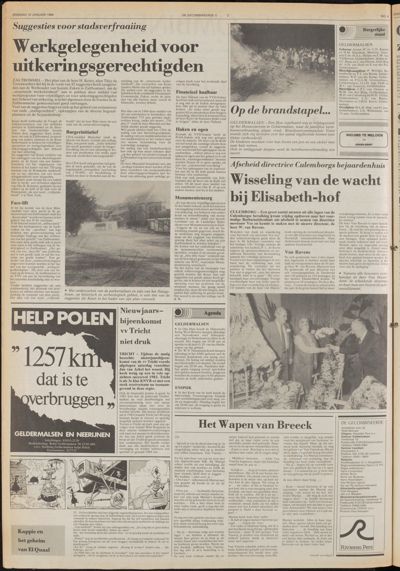 De Gecombineerde West-Betuwe, 10 januari 1984