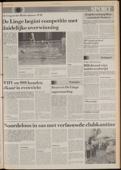De Gecombineerde West-Betuwe, 10 januari 1984