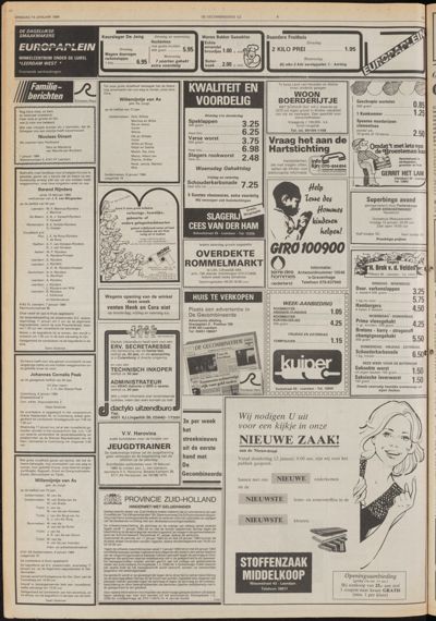 De Gecombineerde West-Betuwe, 10 januari 1984