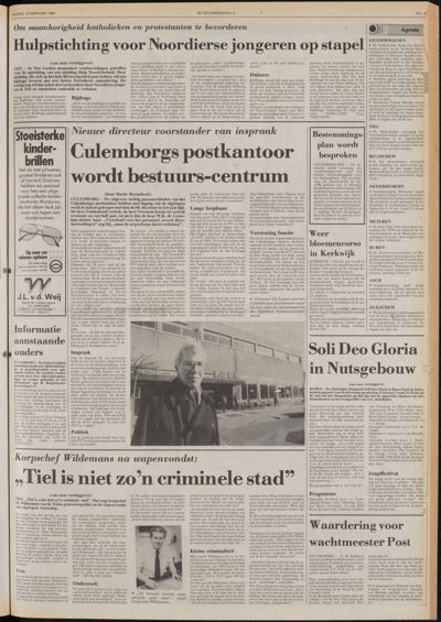 De Gecombineerde West-Betuwe, 10 februari 1984