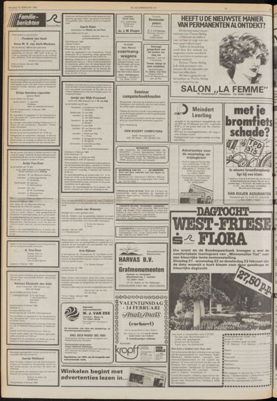 De Gecombineerde West-Betuwe, 10 februari 1984