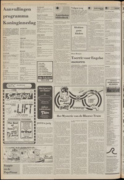 De Gecombineerde West-Betuwe, 27 april 1984
