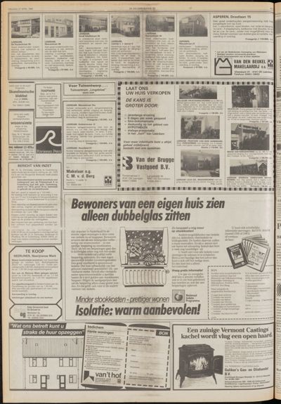 De Gecombineerde West-Betuwe, 27 april 1984