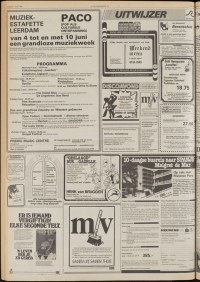 De Gecombineerde West-Betuwe, 1 juni 1984