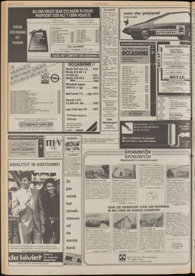 De Gecombineerde West-Betuwe, 1 juni 1984