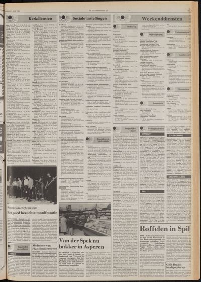 De Gecombineerde West-Betuwe, 1 juni 1984