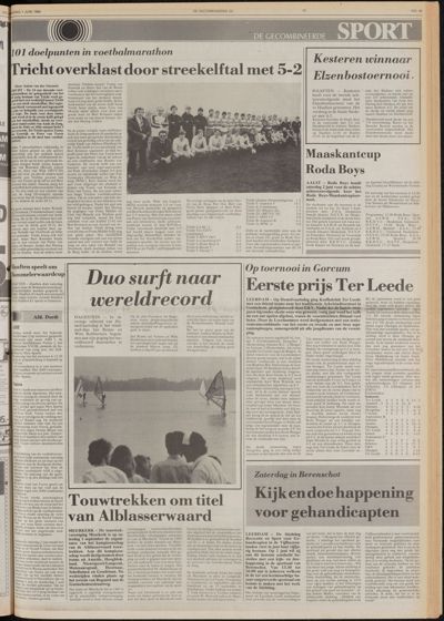 De Gecombineerde West-Betuwe, 1 juni 1984