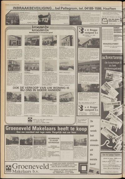 De Gecombineerde West-Betuwe, 10 augustus 1984
