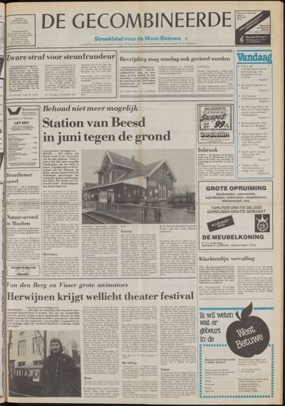 De Gecombineerde West-Betuwe, 1 februari 1985
