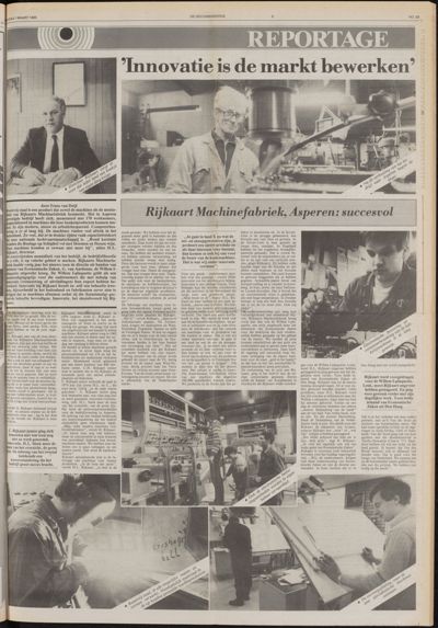 De Gecombineerde West-Betuwe, 1 maart 1985