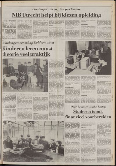 De Gecombineerde West-Betuwe, 1 maart 1985