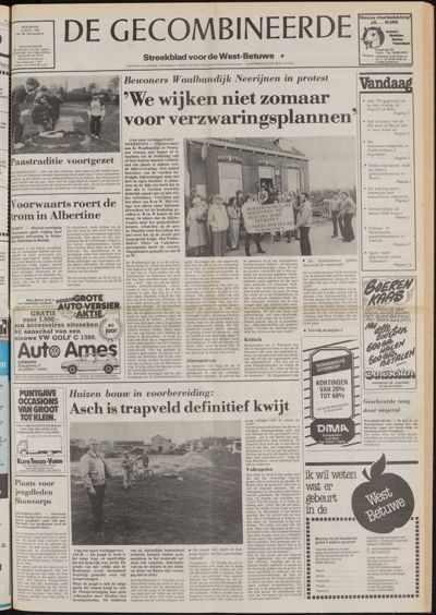 De Gecombineerde West-Betuwe, 10 april 1985