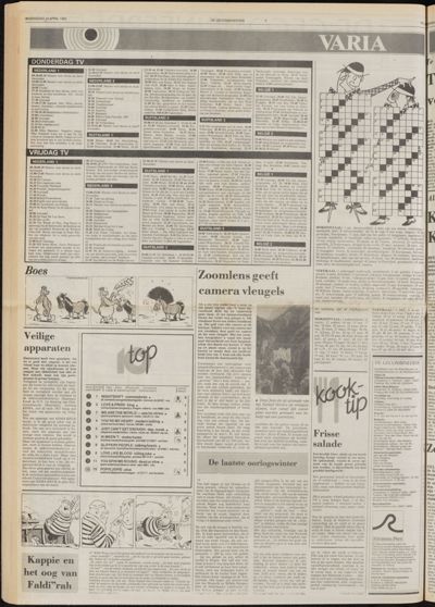 De Gecombineerde West-Betuwe, 10 april 1985