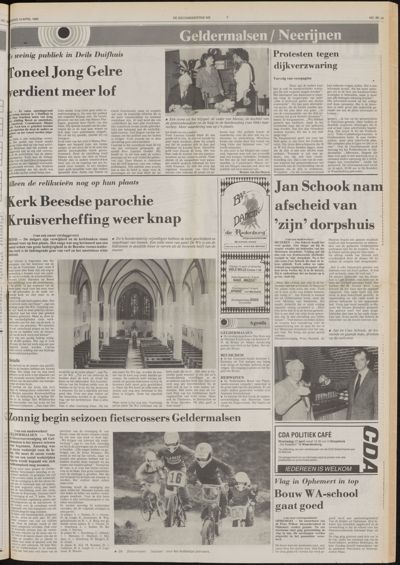 De Gecombineerde West-Betuwe, 10 april 1985