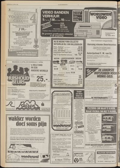 De Gecombineerde West-Betuwe, 10 april 1985