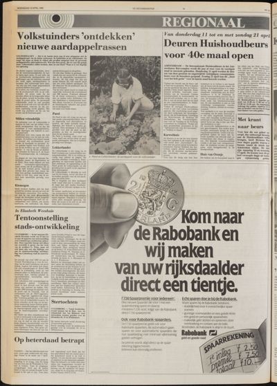 De Gecombineerde West-Betuwe, 10 april 1985